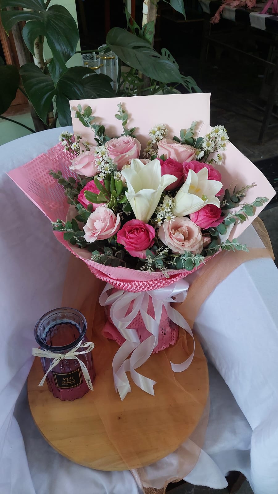 Buket Bunga Segar 225k